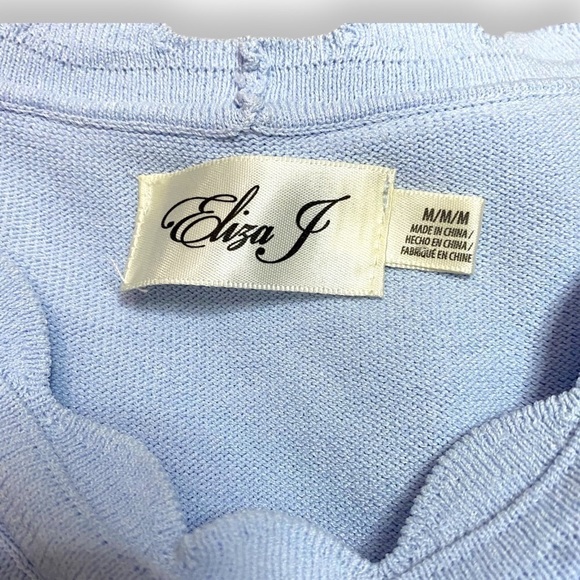 ELIZA J Off the Shoulder Fit & Flare Dress - Size Medium - Picture 11 of 14